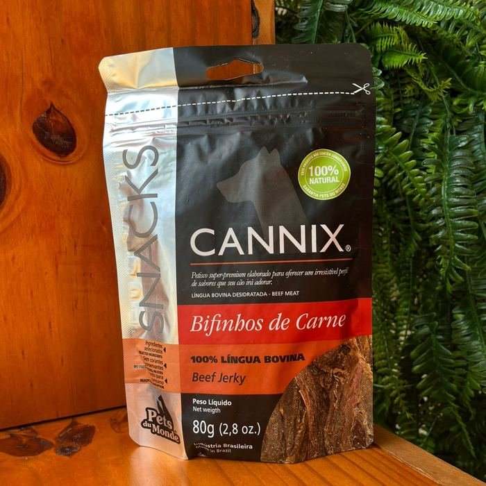 Pacote de bifinhos de carne (língua bovina) Cannix