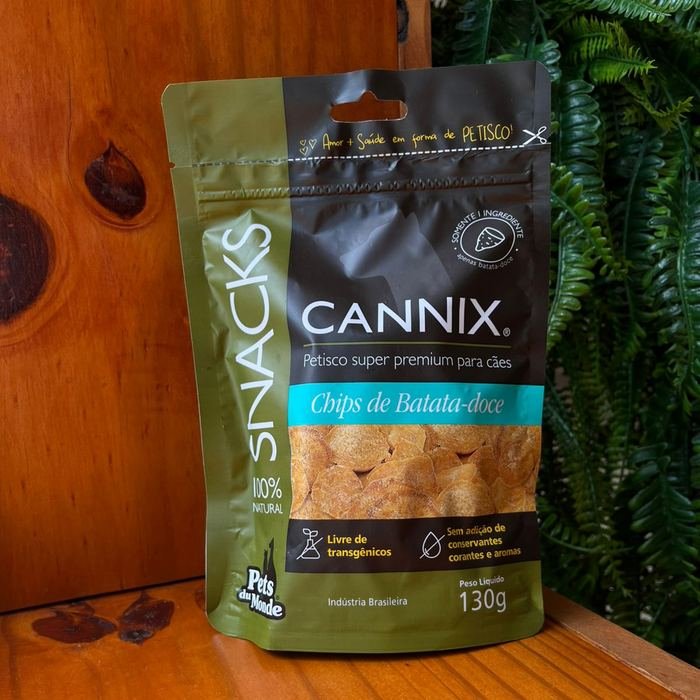 Pacote de chips de batata-doce Cannix