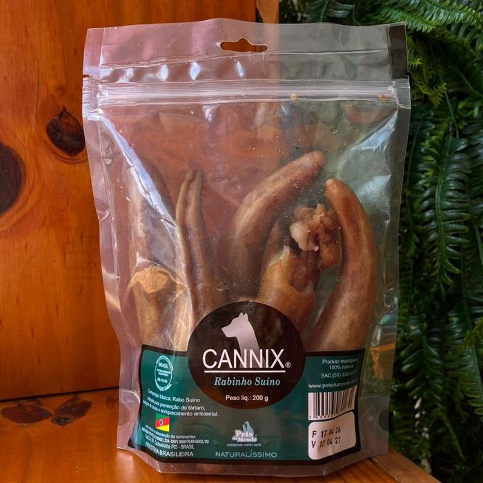 Rabinho suíno mastigável Cannix