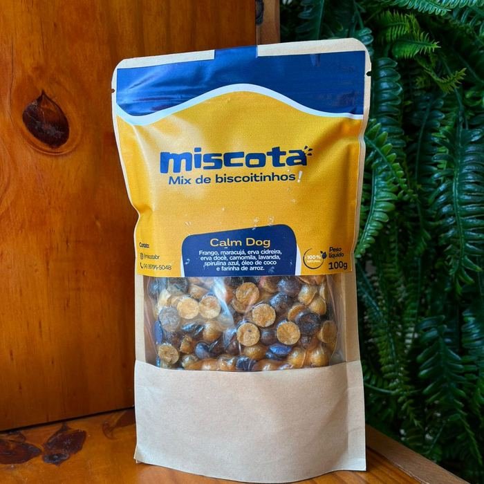 Pacote de biscoitinhos Miscota Calm Dog