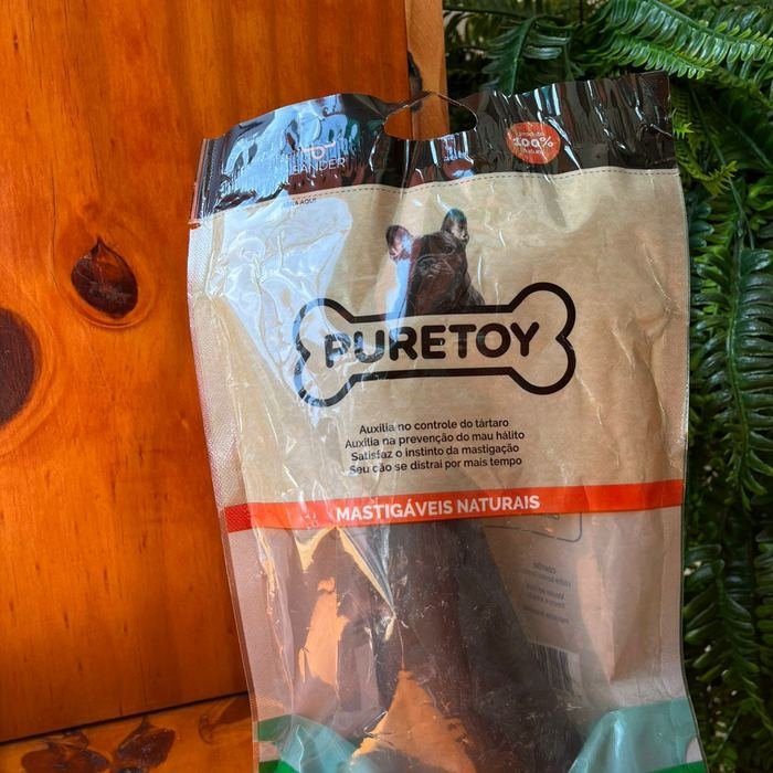Chifre bovino mastigável Puretoy, para todas as raças